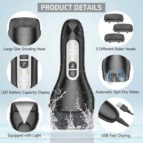 Rechargeable Foot Callus Eliminator - Smooth Feet