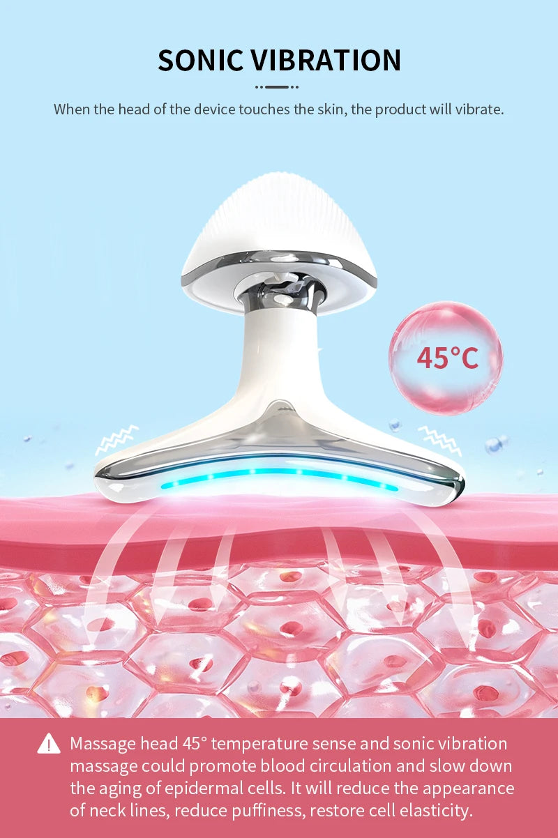 LED Neck Firming Device Anti-aging & Wrinkle Reduction