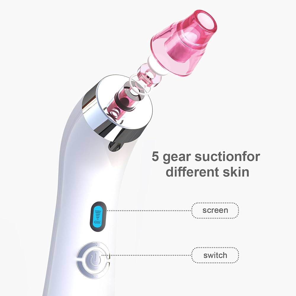 Pink Pore Perfection Vacuum - Blackhead Extractor