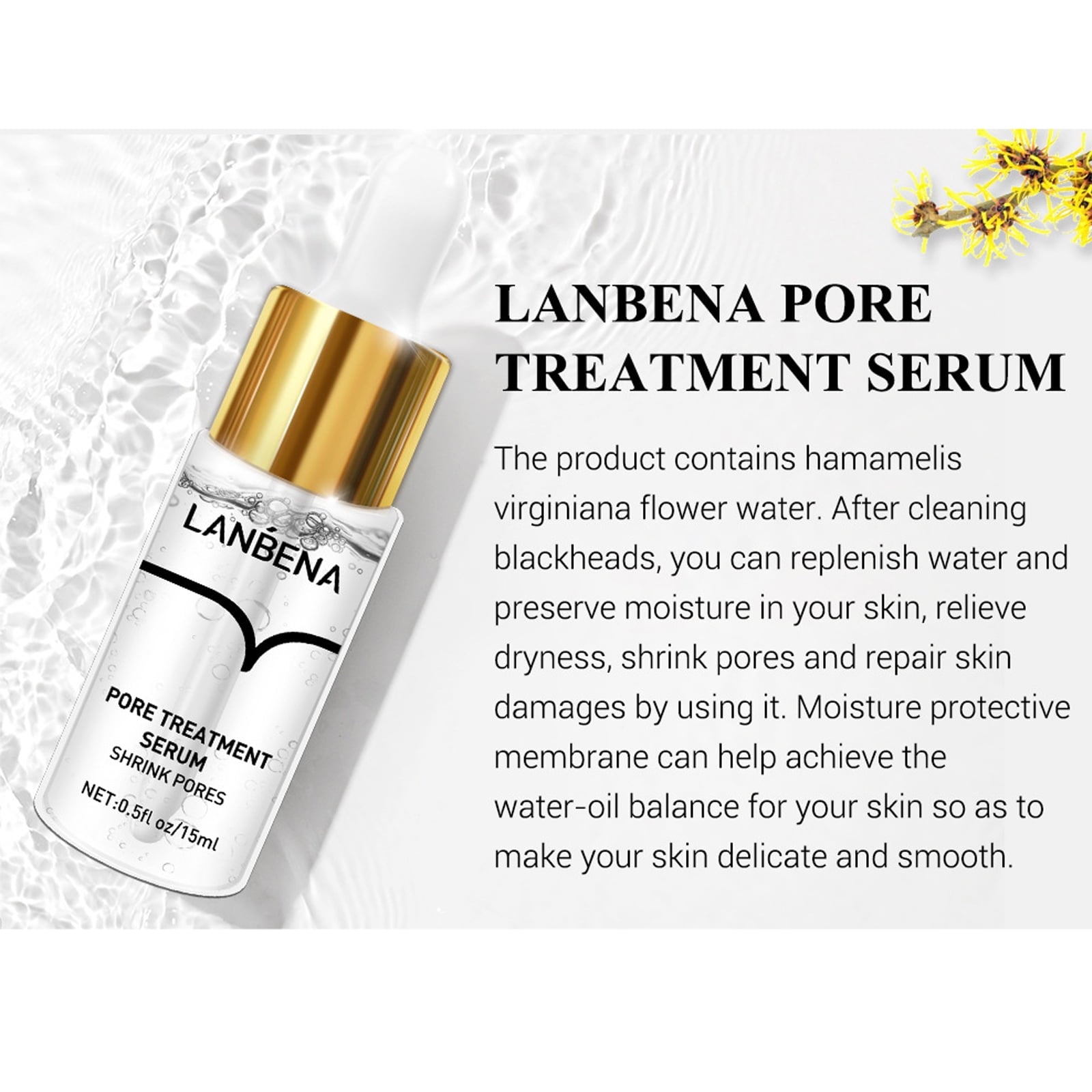 Pore Tightening Serum Minimize Pores & Oil Control