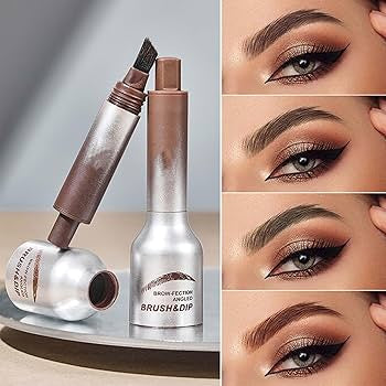 Long-Lasting Eyebrow Gel with Built-In Brus