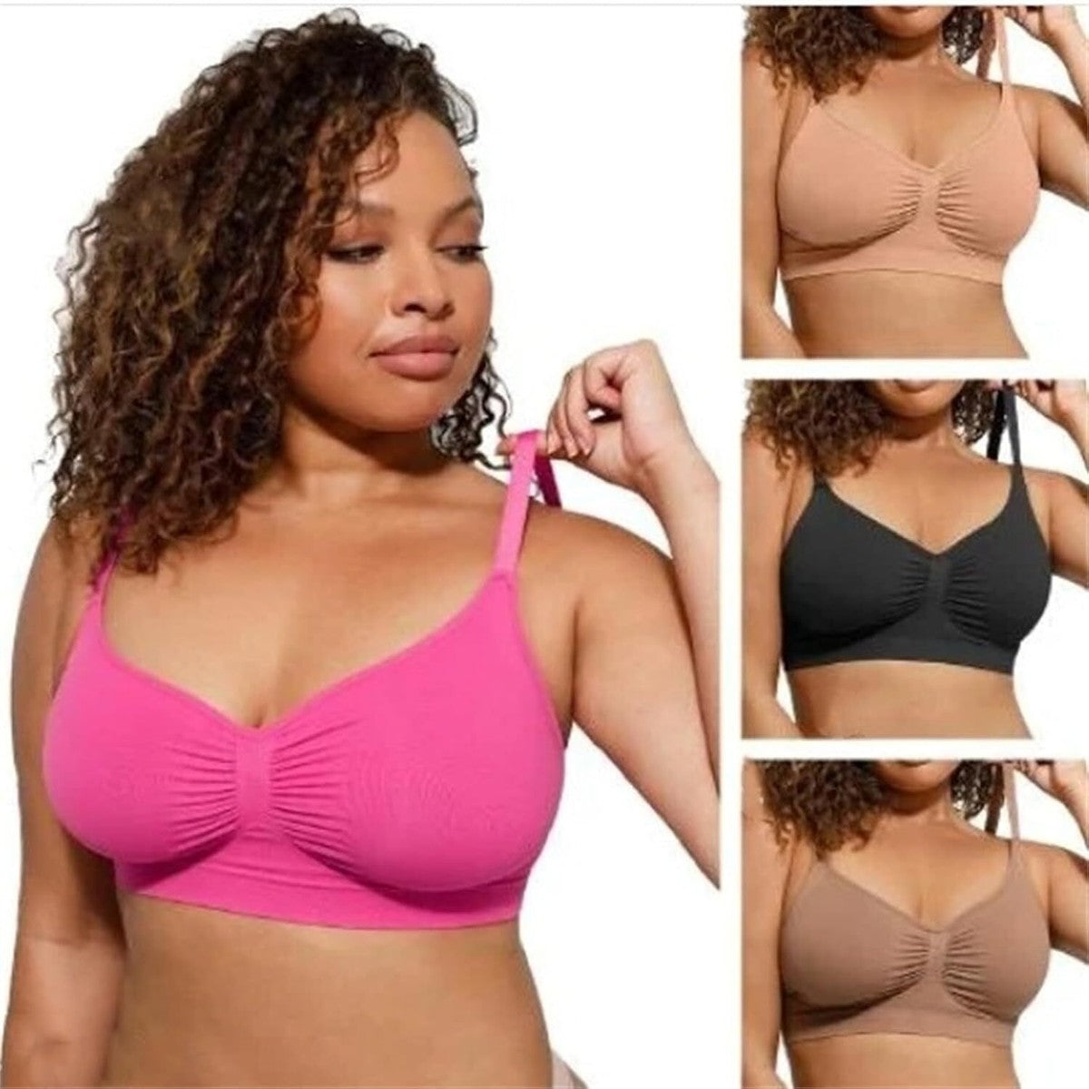 Seamless Plus Comfort Push-Up Bra - Support & Lift