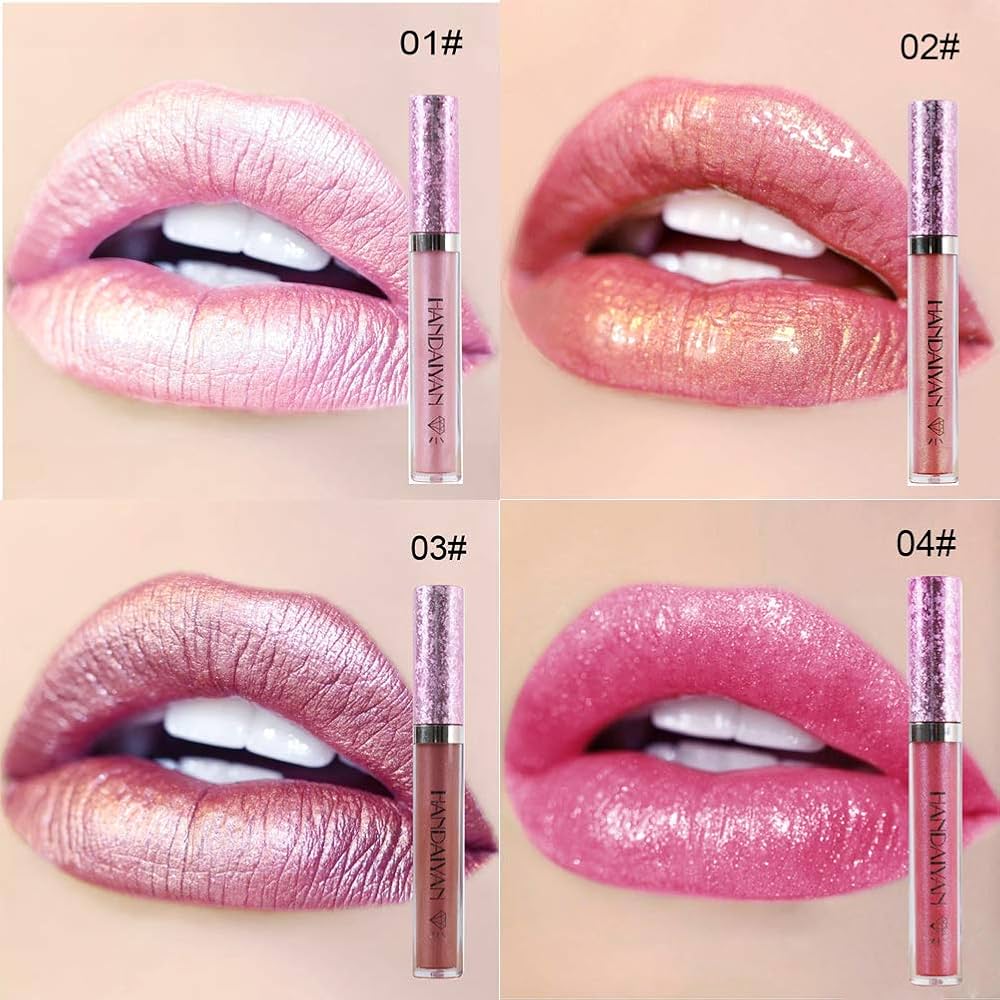 Glitter Liquid Lipstick - Shimmering and Long-lasting