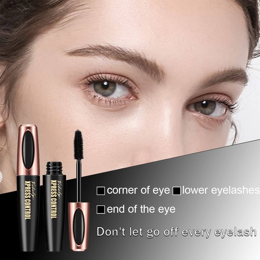 4D Silk Fiber Lash Mascara 4 Pack - Volume Set