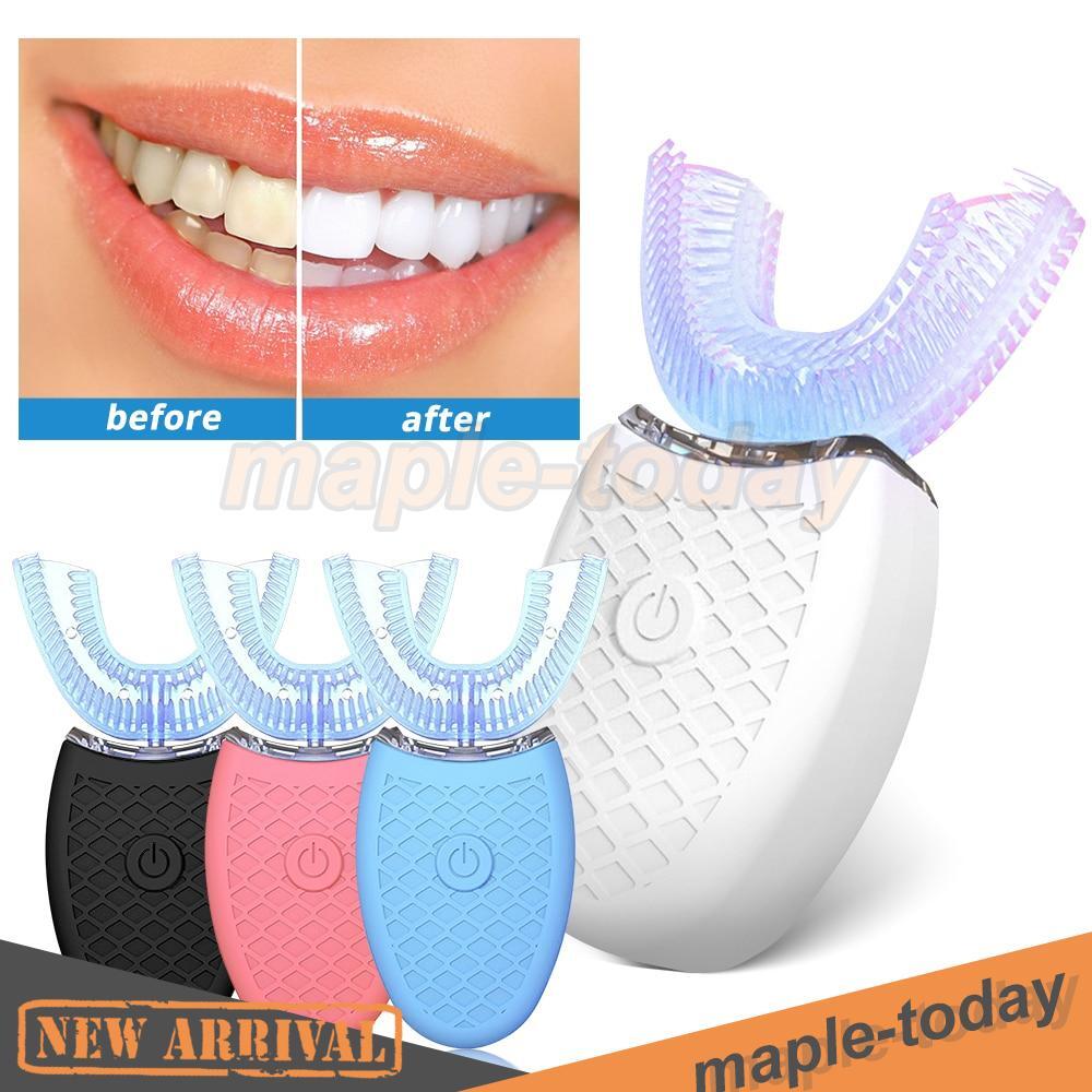 U-Shaped LED Teeth Whitener - Professional Whitening