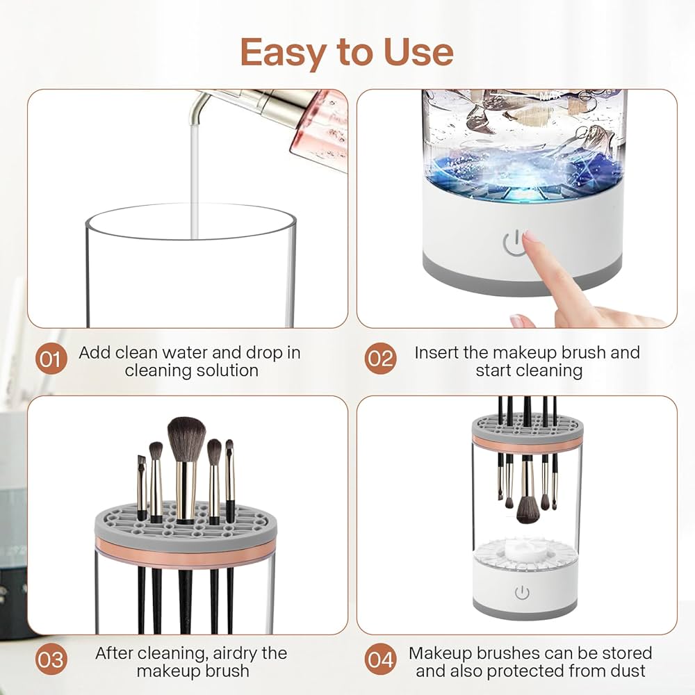 Electric Makeup Brush Cleaner
