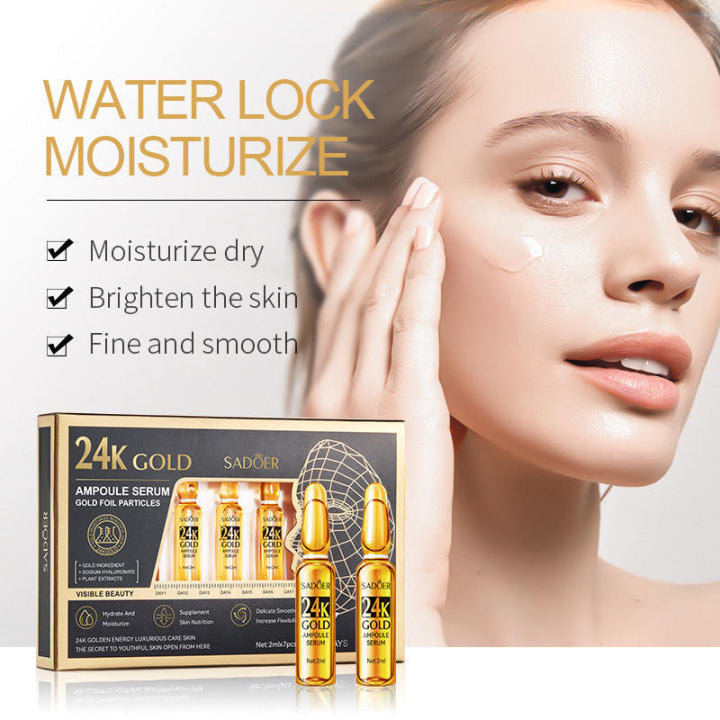 24K Gold Hyaluronic Serum Anti-Aging Face Hydration