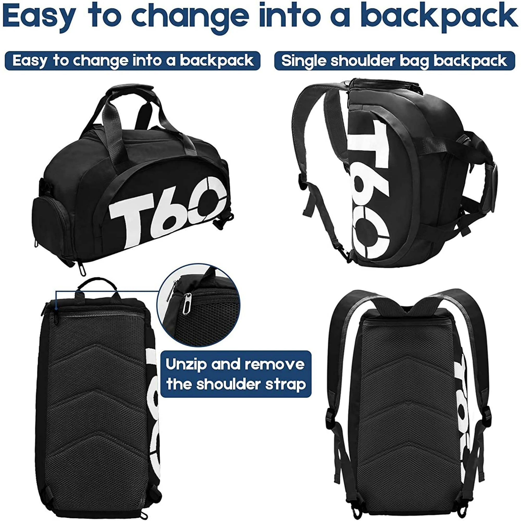 Versatile Fitness & Football Backpack – Durable & Spacious
