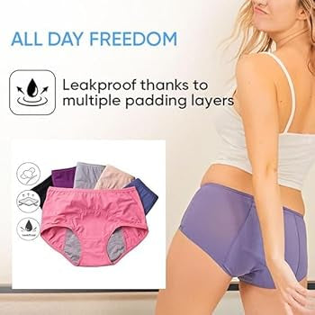 Leak-Proof Period Underwear - Comfortable Reusable Panties