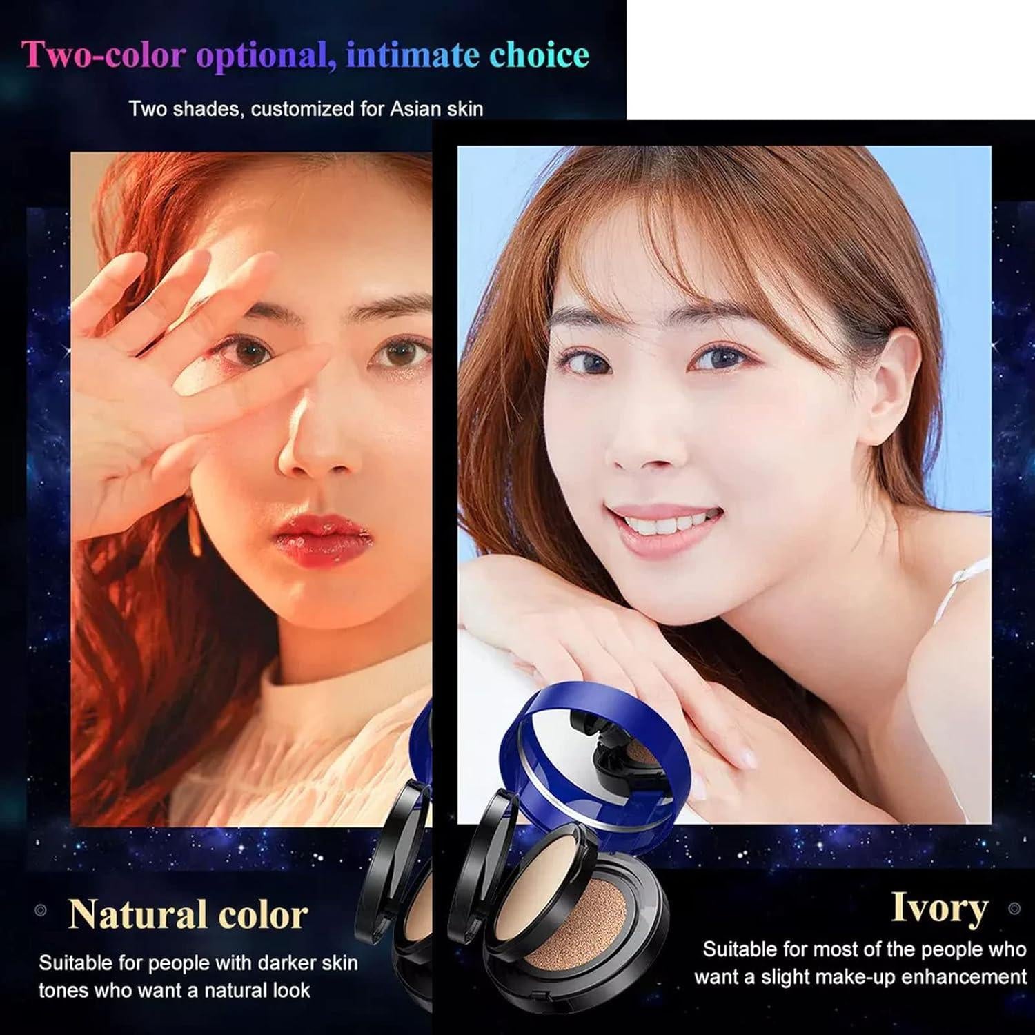 Waterproof Air Cushion BB Cream – 24h Hydration & Coverage