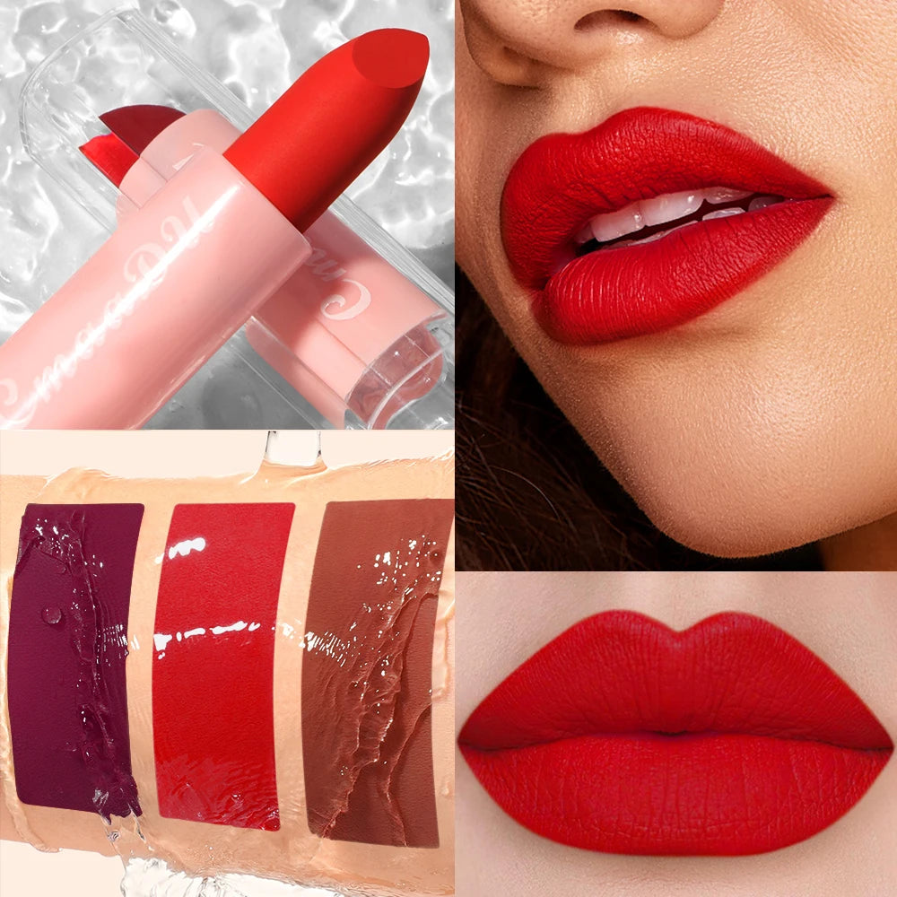 15-Color Matte Waterproof Lipstick Set