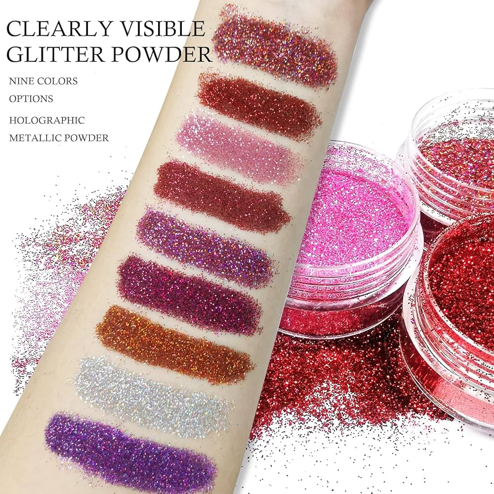 4-Color Glitter Lip Kit – Waterproof & Long-Lasting