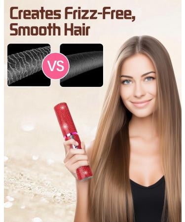 Wireless Automatic Hair Curler – Crystal Diamond Design