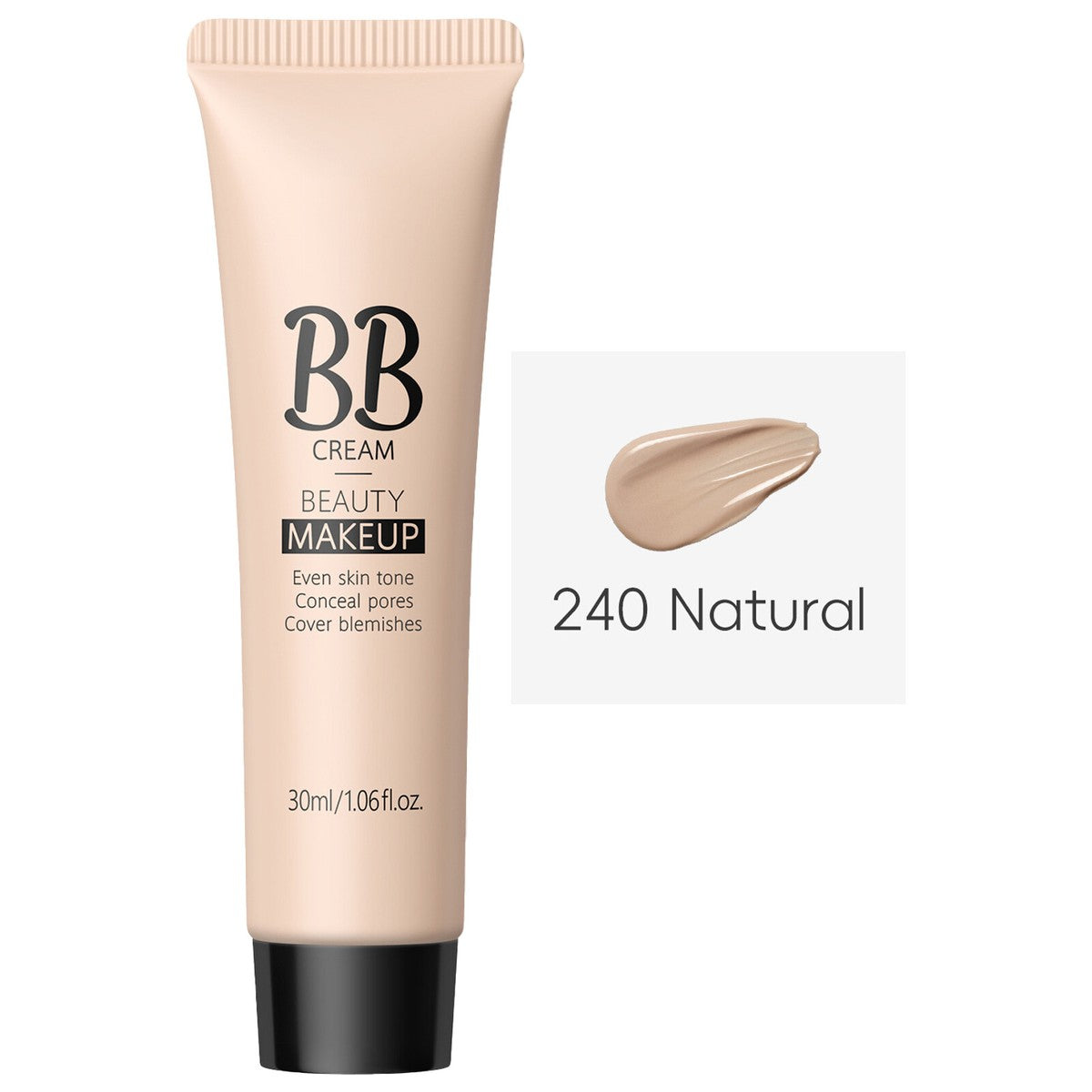 Waterproof Full-Coverage BB Cream – Radiant, Long-Lasting