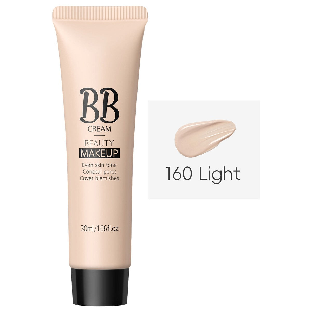 Waterproof Full-Coverage BB Cream – Radiant, Long-Lasting