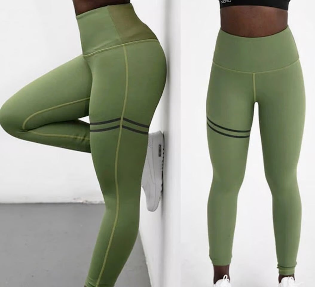 High-Waisted Sculpting Leggings - Anti-Cellulite