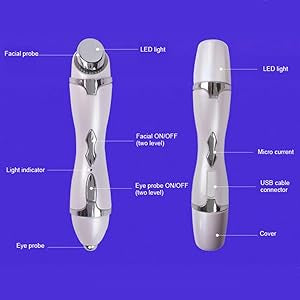 Dark Circle & Wrinkle Facial Massager Device