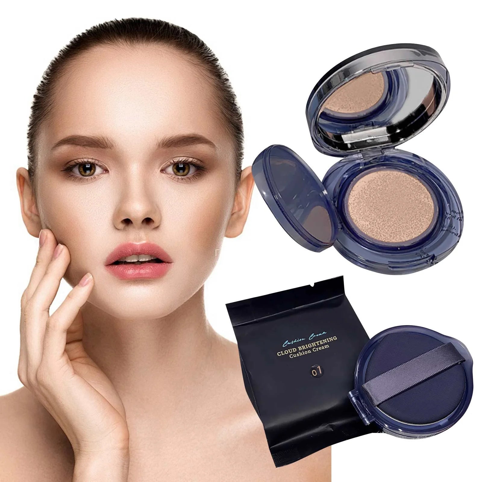Waterproof Air Cushion BB Cream – 24h Hydration & Coverage