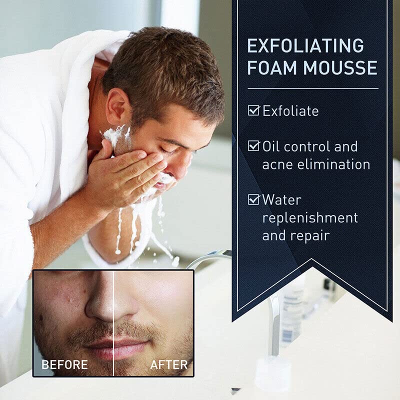 Men’s Exfoliating Acne & Oil-Control Mousse