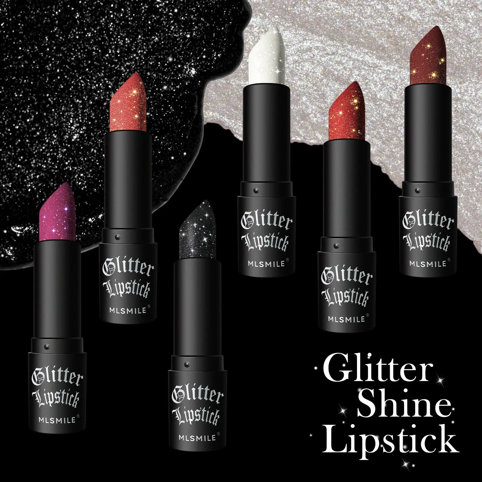 Glitter Lipstick – Metallic & Hydrating