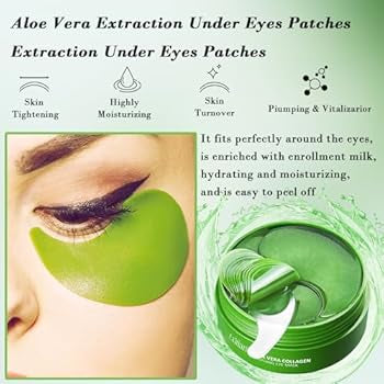 Aloe Collagen Eye Mask – Hydrate, Brighten & Smooth