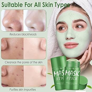 Green Tea Mud Mask – Oil Control & Acne Defense