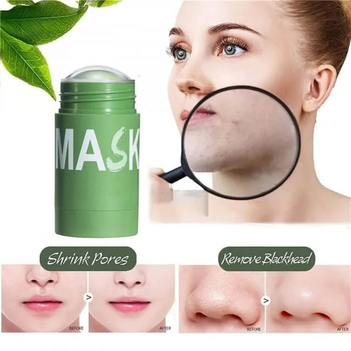 Green Tea Mud Mask – Oil Control & Acne Defense