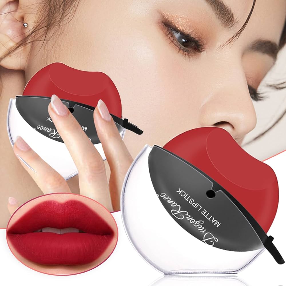Color-Changing Glitter Lipstick – Pearly Fine Finish