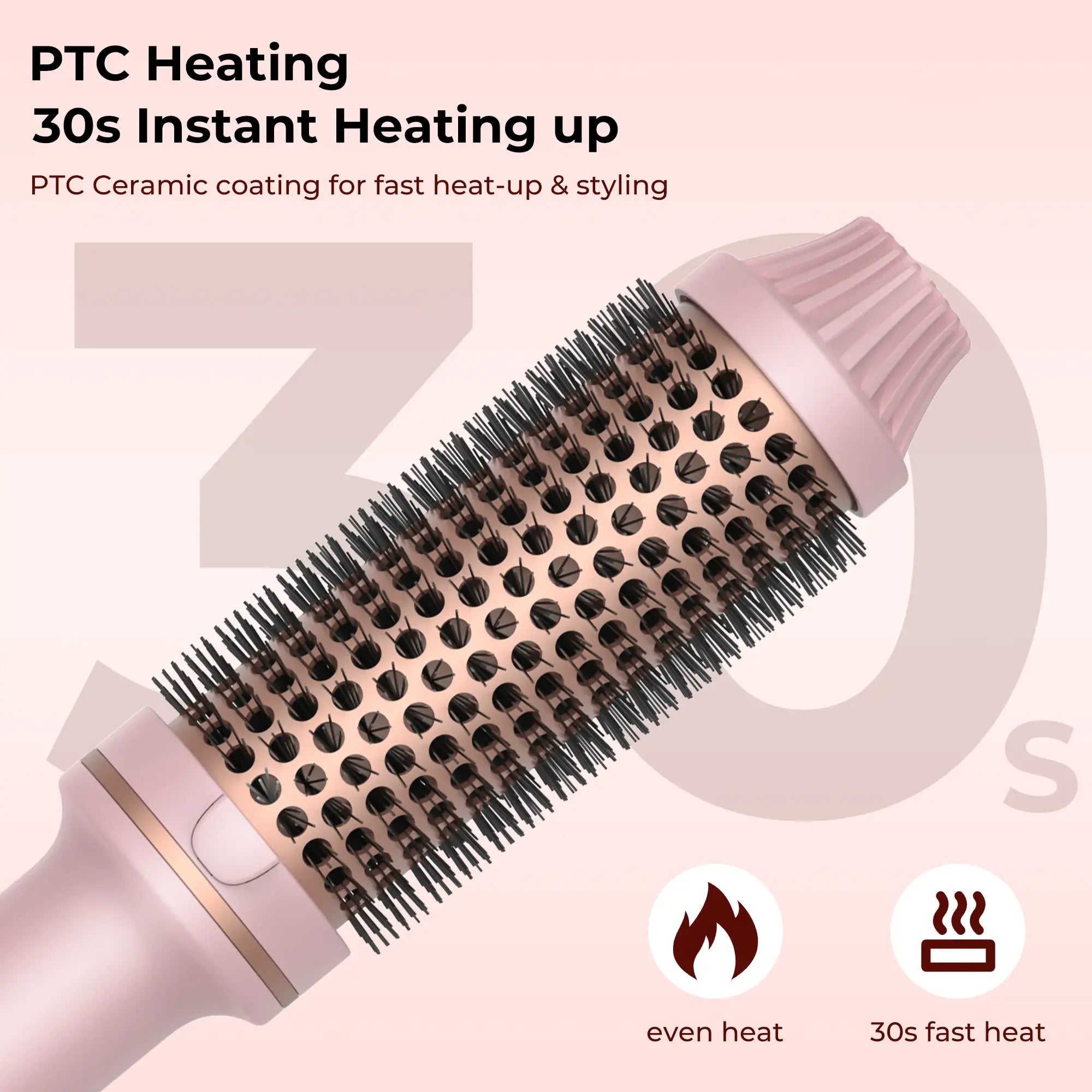 3 in 1 Hair Styler Curling Straightening & Volume