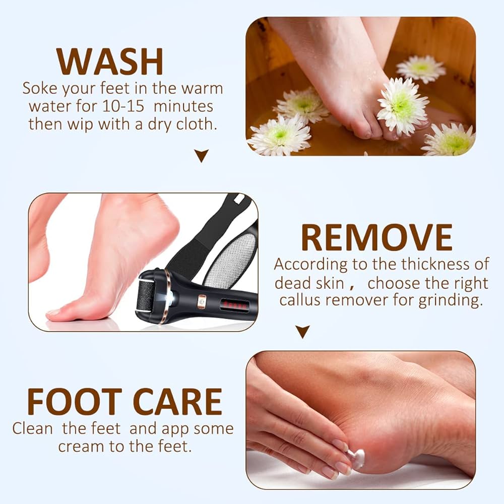 Advanced Foot Care Electric File - Callus Removal
