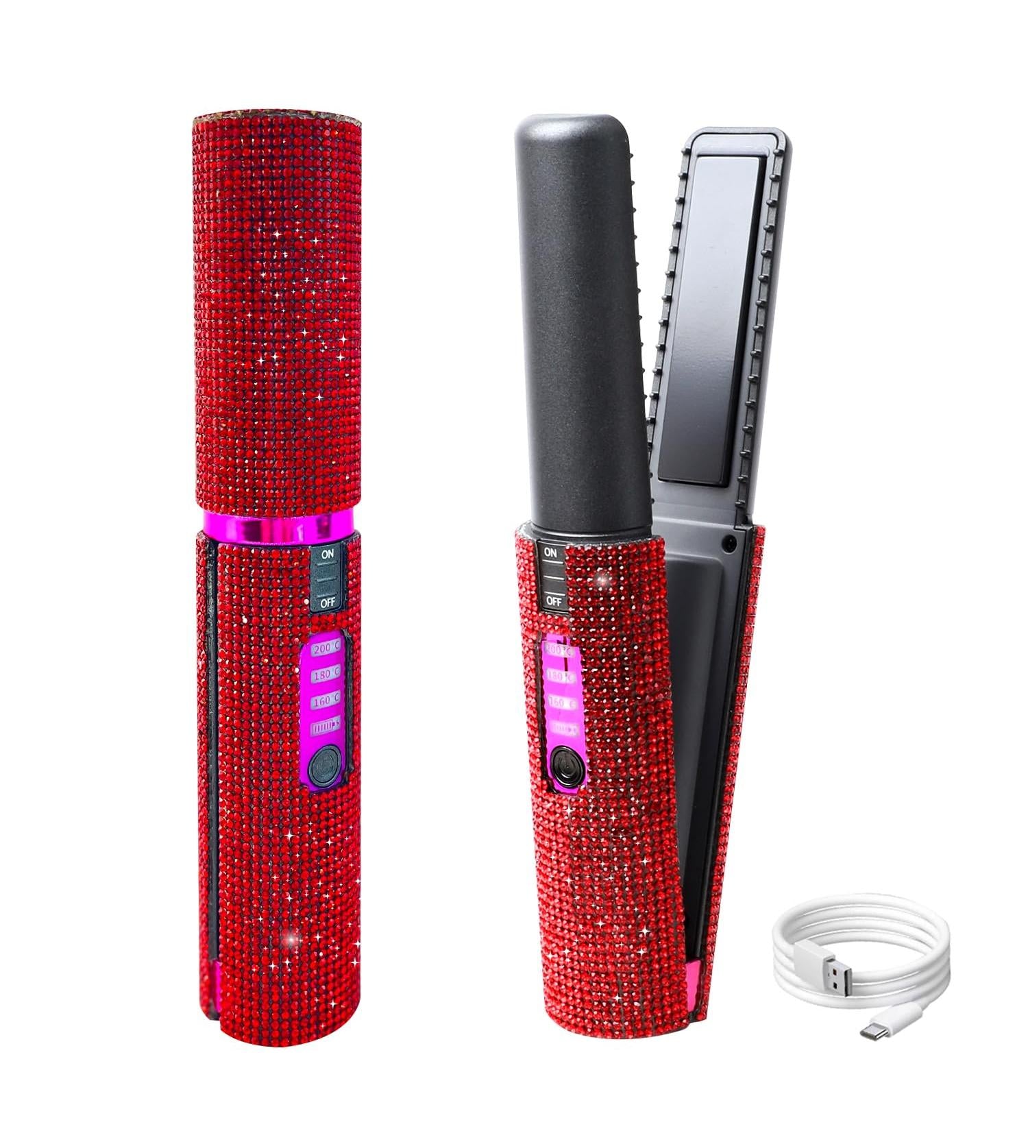 Wireless Automatic Hair Curler – Crystal Diamond Design