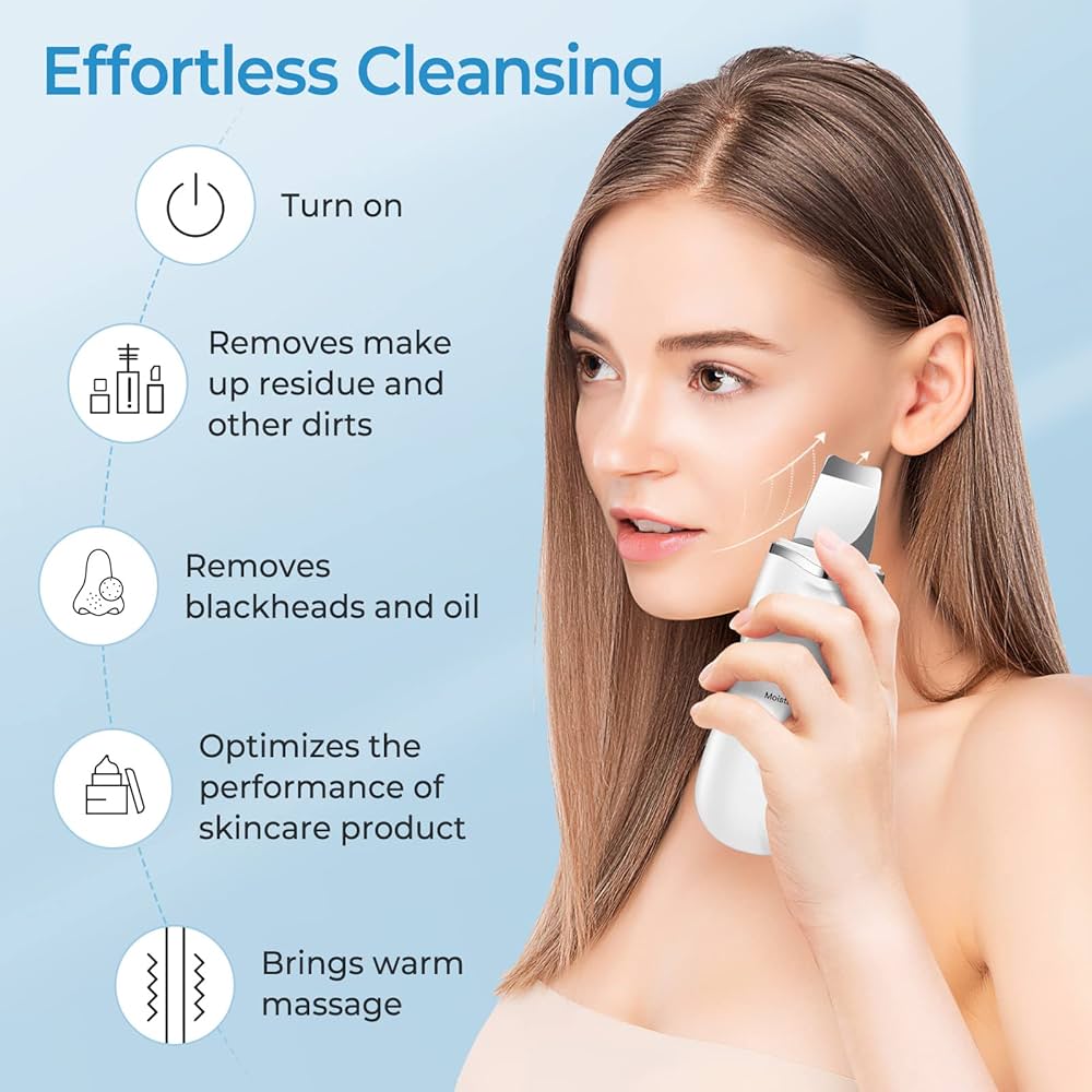 Ultrasonic Pore Cleaner - Deep Facial Cleansing