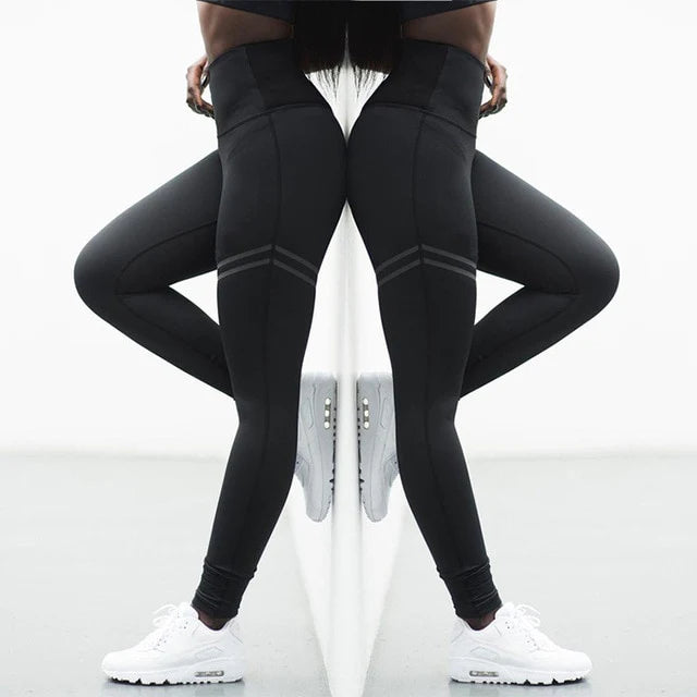 High-Waisted Sculpting Leggings - Anti-Cellulite