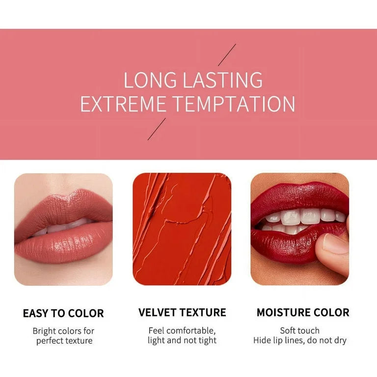 12-Piece Long Lasting Matte Lipstick Kit