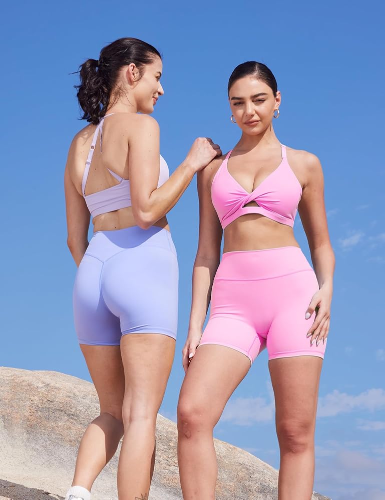 Peach Sculpt Yoga Pants - High-Waisted Leggings