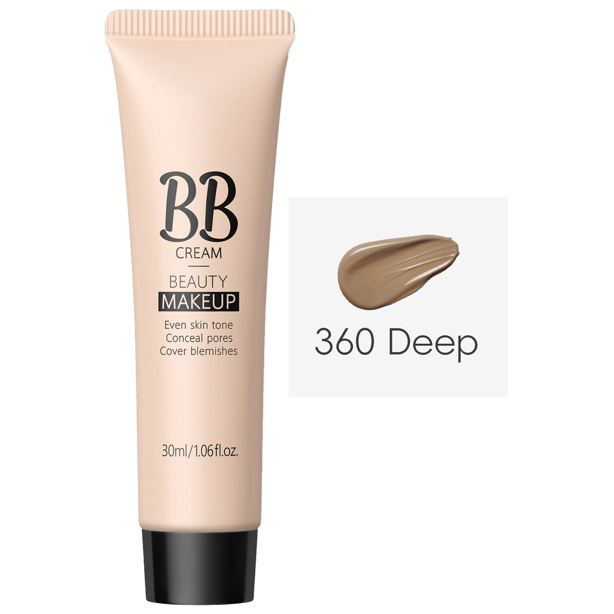 Waterproof Full-Coverage BB Cream – Radiant, Long-Lasting