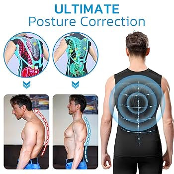 Adjustable Unisex Back Support Brace