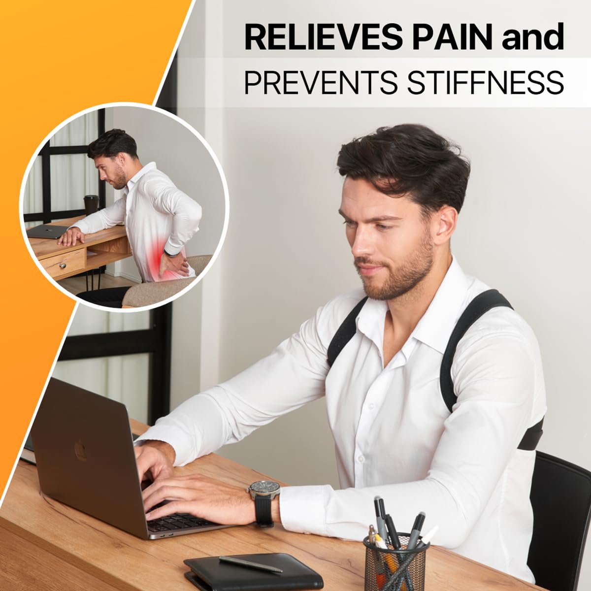 Adjustable Breathable Posture Corrector for Back