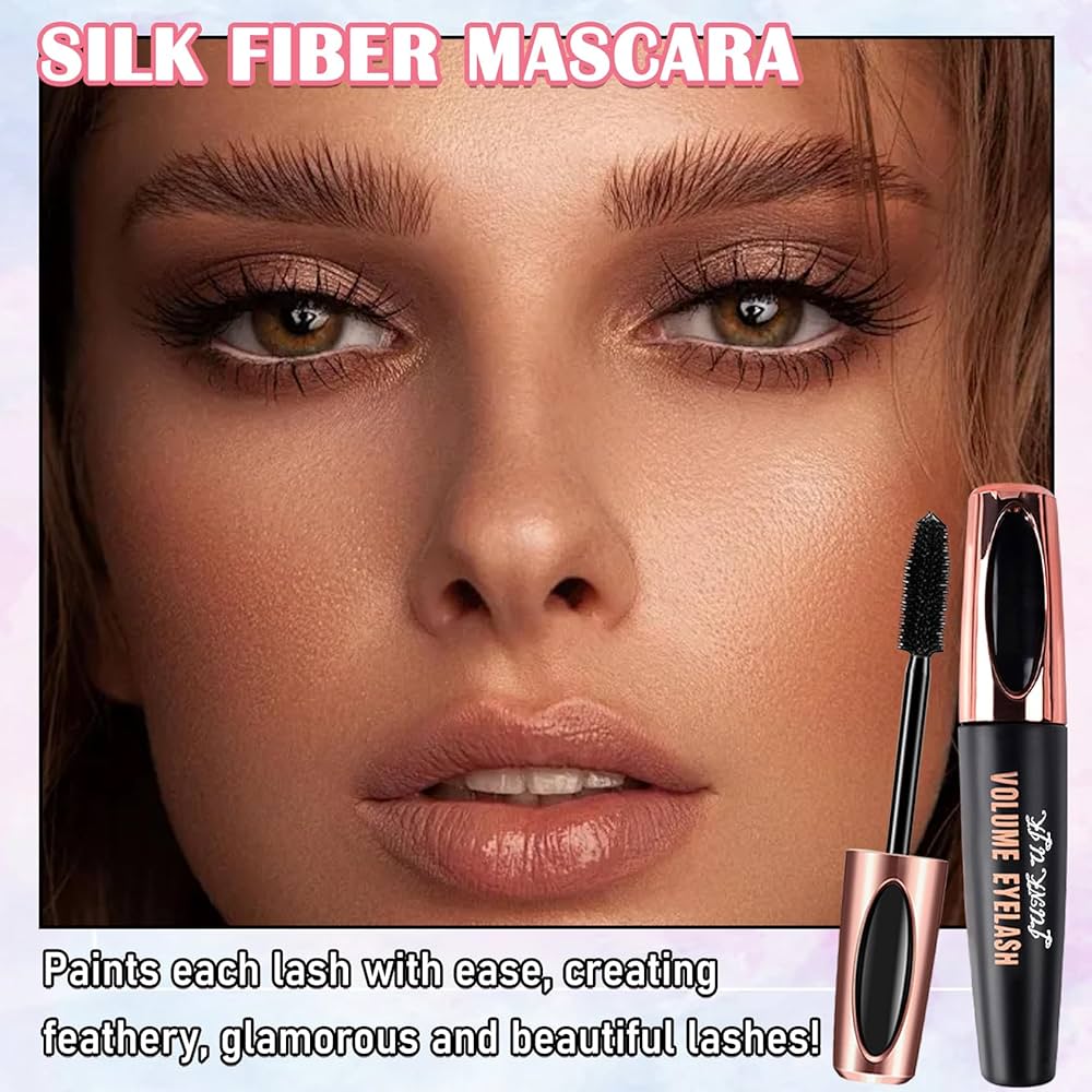 4D Silk Fiber Lash Mascara 4 Pack - Volume Set