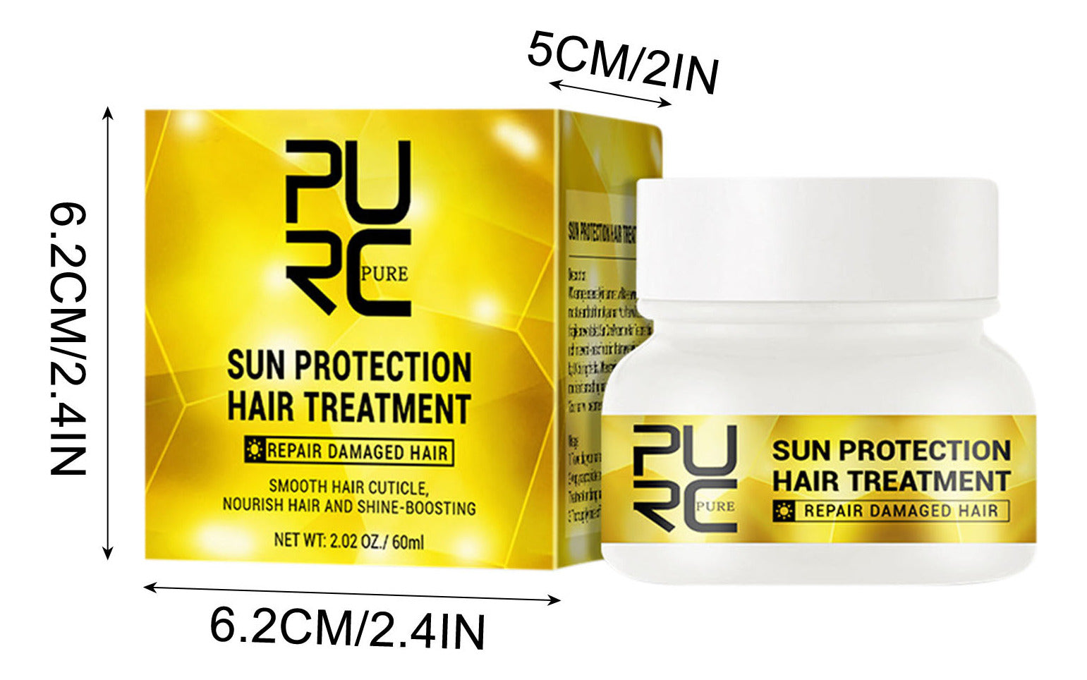 UV Protection Hair Mask – Nourish & Smooth for Sun-Exposed Hair