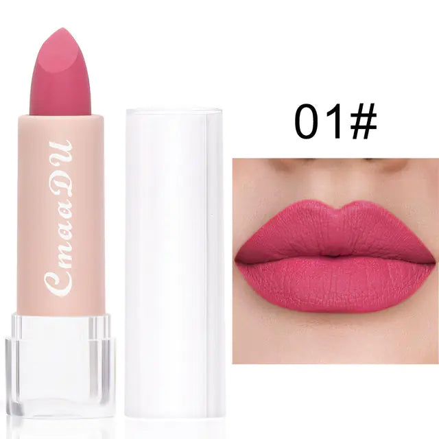 15-Color Matte Waterproof Lipstick Set