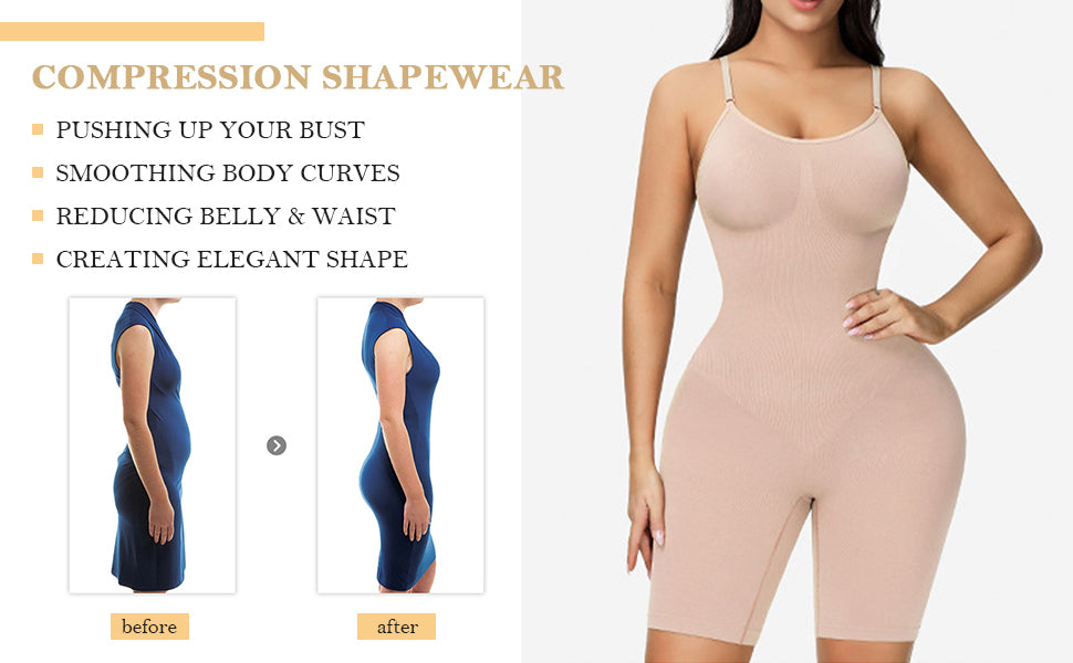 Seamless Sculpting Bodysuit - Body Shaping & Support
