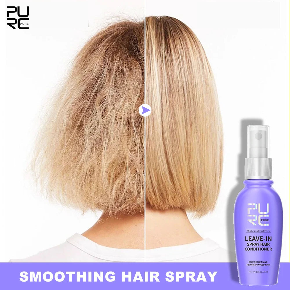 Coconut Oil Leave-In Conditioner Spray – Smooth, Hydrated