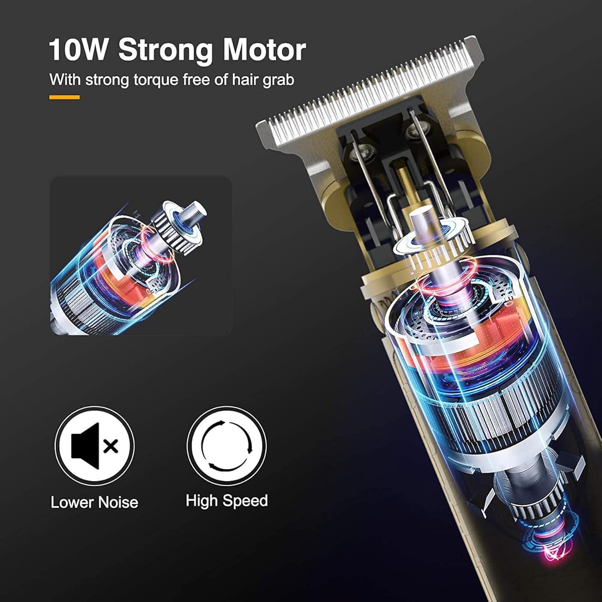Dragon T9 Pro Wireless Hair Clippers - Professional