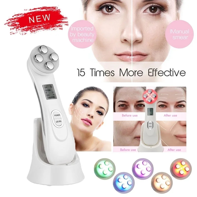 5-in-1 LED Skin Tightening Device