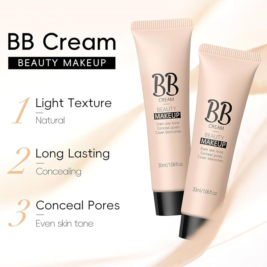 Waterproof Full-Coverage BB Cream – Radiant, Long-Lasting