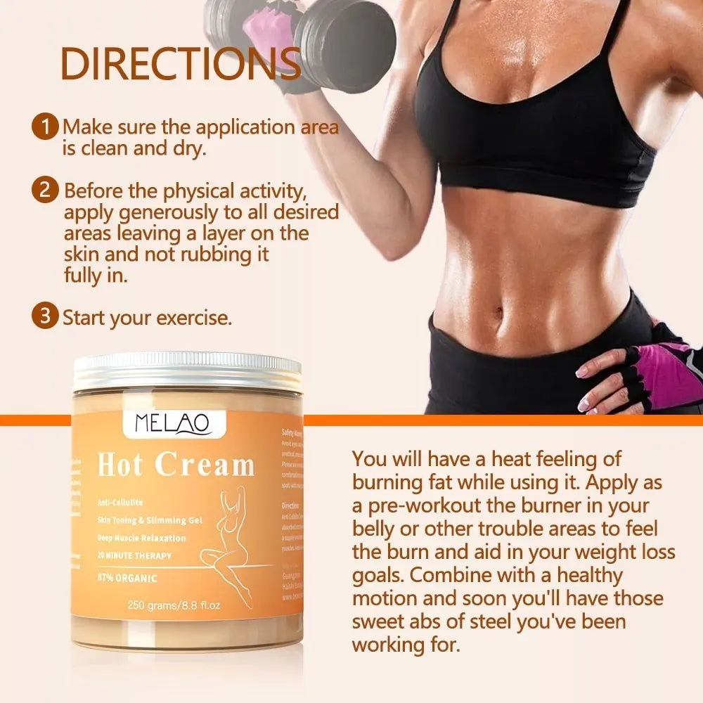 Anti-Cellulite Firming Cream - Slimming & Tightening