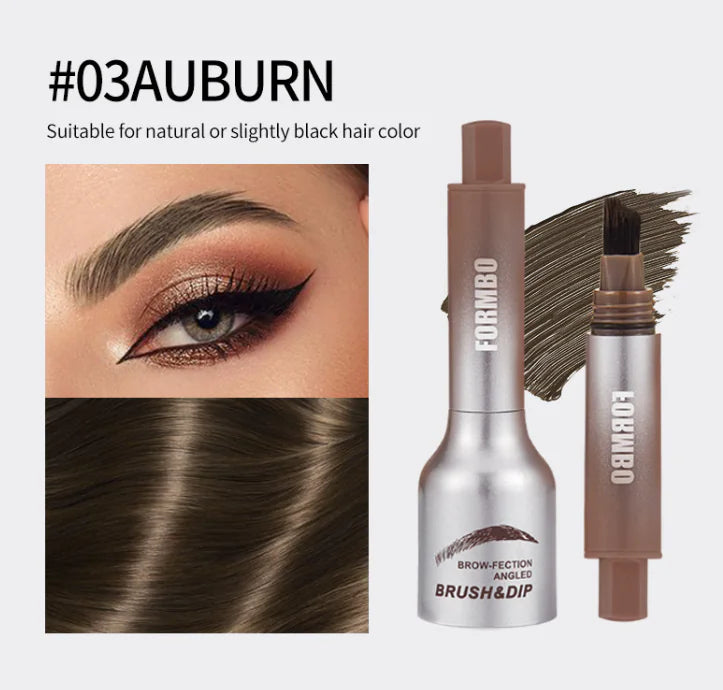 Long-Lasting Eyebrow Gel with Built-In Brus
