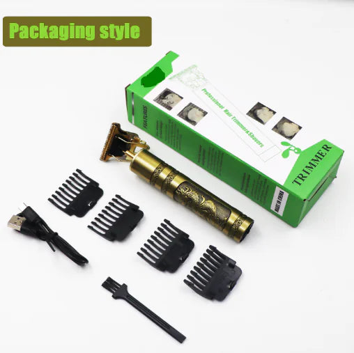 Dragon T9 Pro Wireless Hair Clippers - Professional