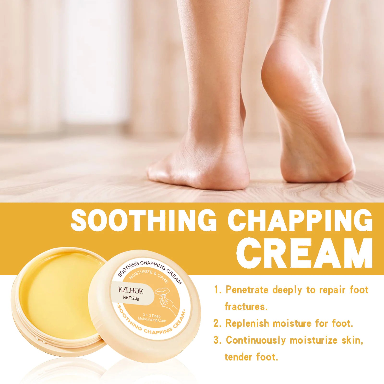 Hydrating Foot Repair Cream - Moisturizing Treatment
